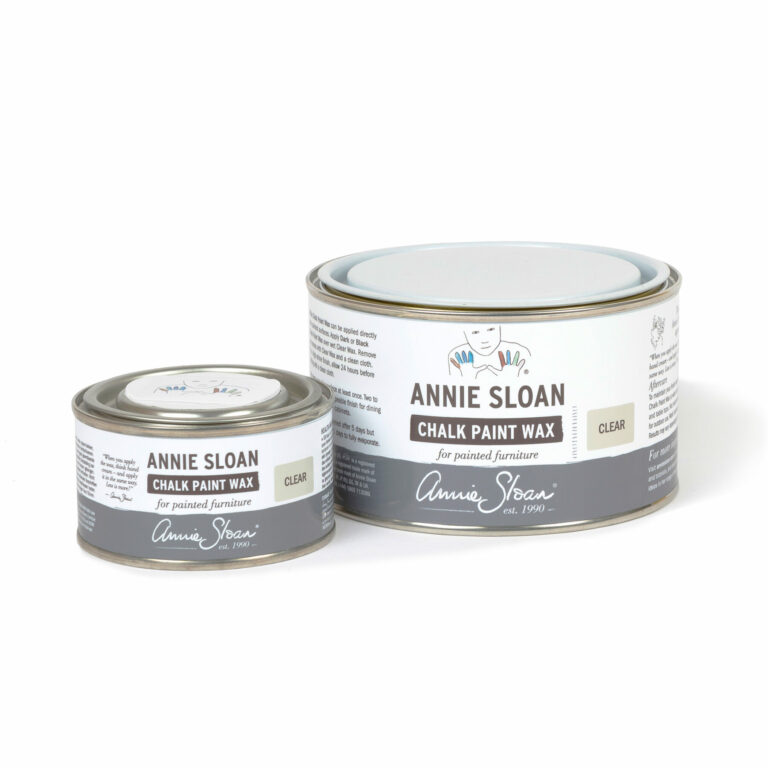 Klares Wachs für Kreidefarbe von Annie Sloan (clear wax) in zwei verschiedenen Größen