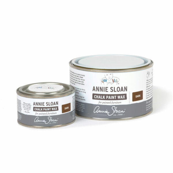 Dunkles Wachs für Kreidefarbe von Annie Sloan (bdark wax) in zwei verschiedenen Größen