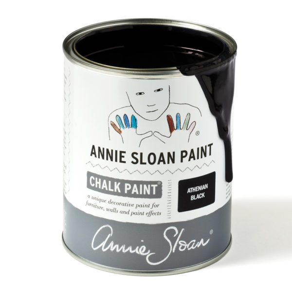 annie sloan anthenian black chalkpaint melflair