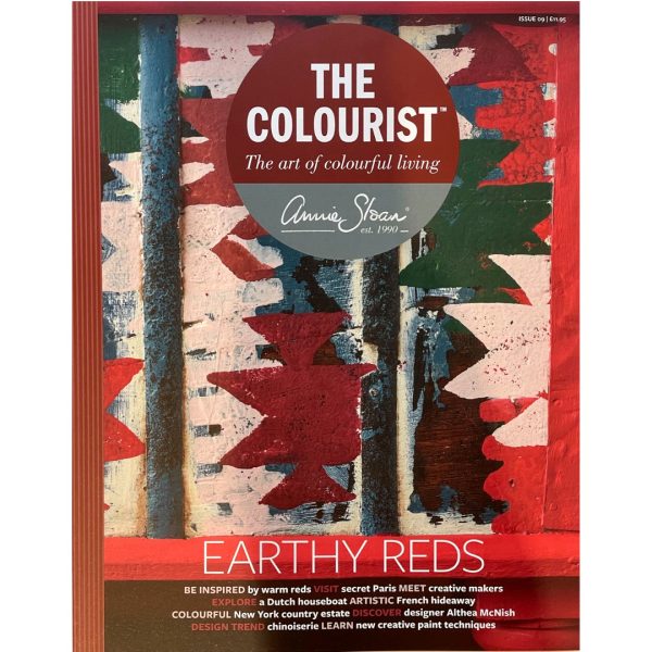 Cover Ansicht von Annie Sloan Magazin Colourist Ausgabe 9 - Erdige Rottöne