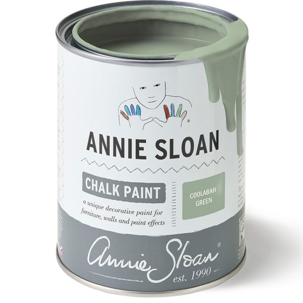 Annie Sloan Kreidefarbe / Chalk Paint in der Farbe Coolabah Green als Dose