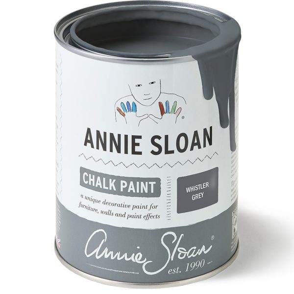 Annie Sloan Kreidefarbe / Chalk Paint in Whistler Grey Ansicht als Dose