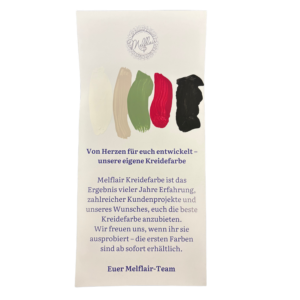 Farbkarte / Melflair Kreidefarben