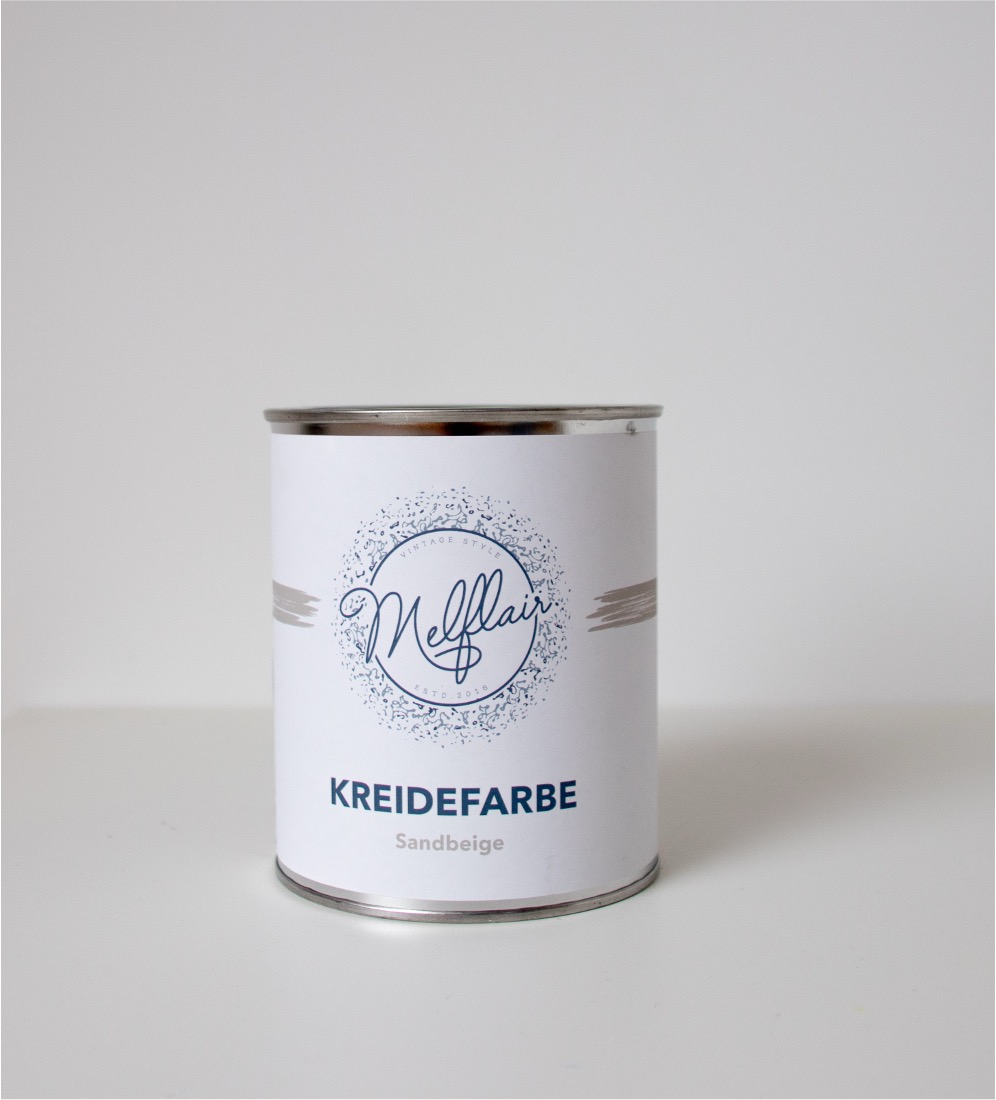 Sandbeige - Melflair Kreidefarbe 750 ml